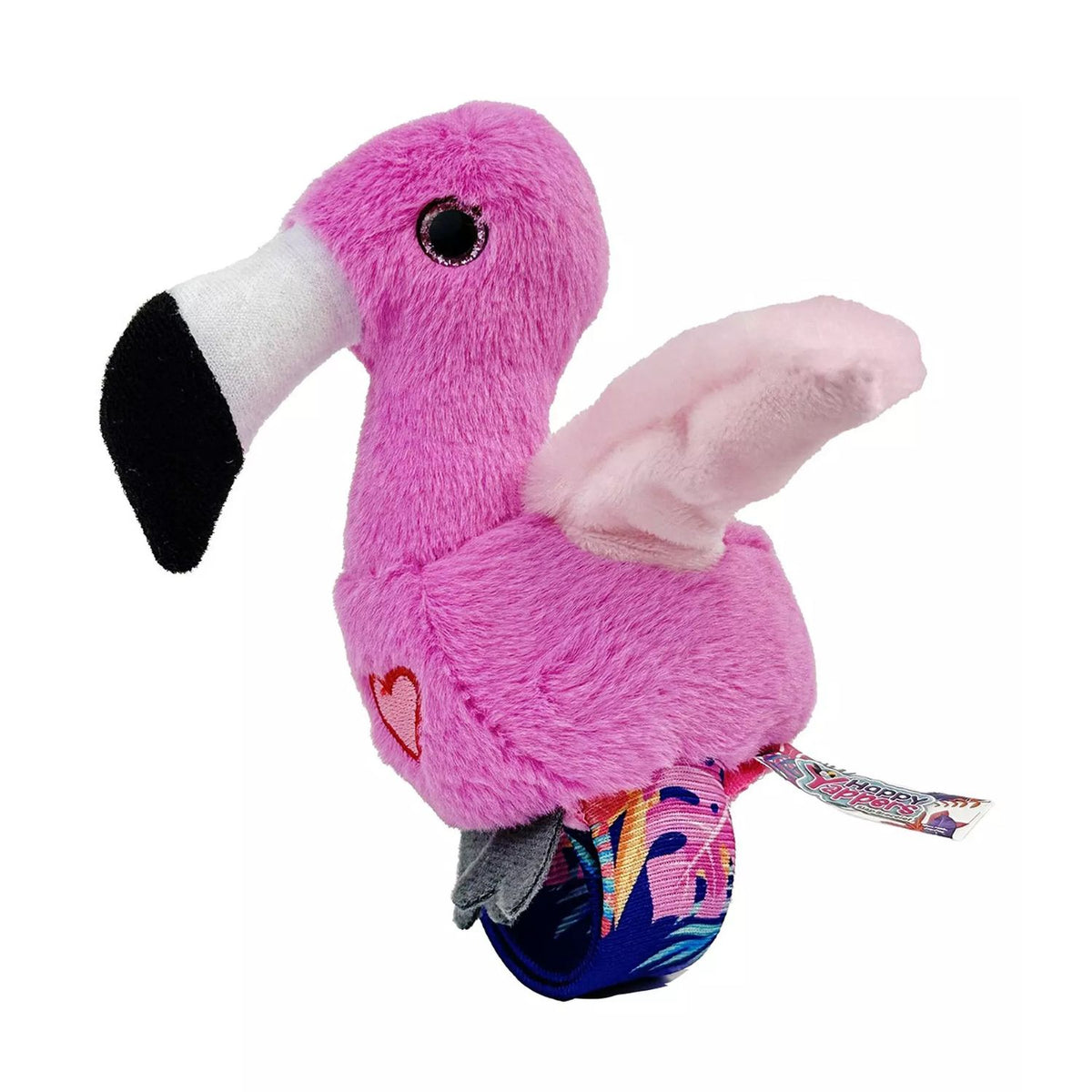 Toys at Foys - Happy Yappers Interactive Plush Bird Flamingo