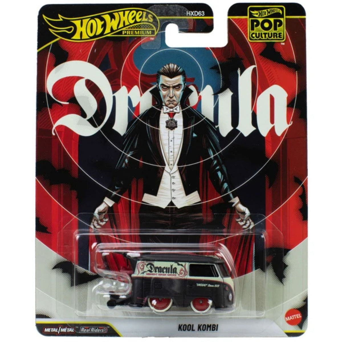 Toys at Foys - Hot Wheels Pop Culture 2026 Kool Kombi (Dracula)
