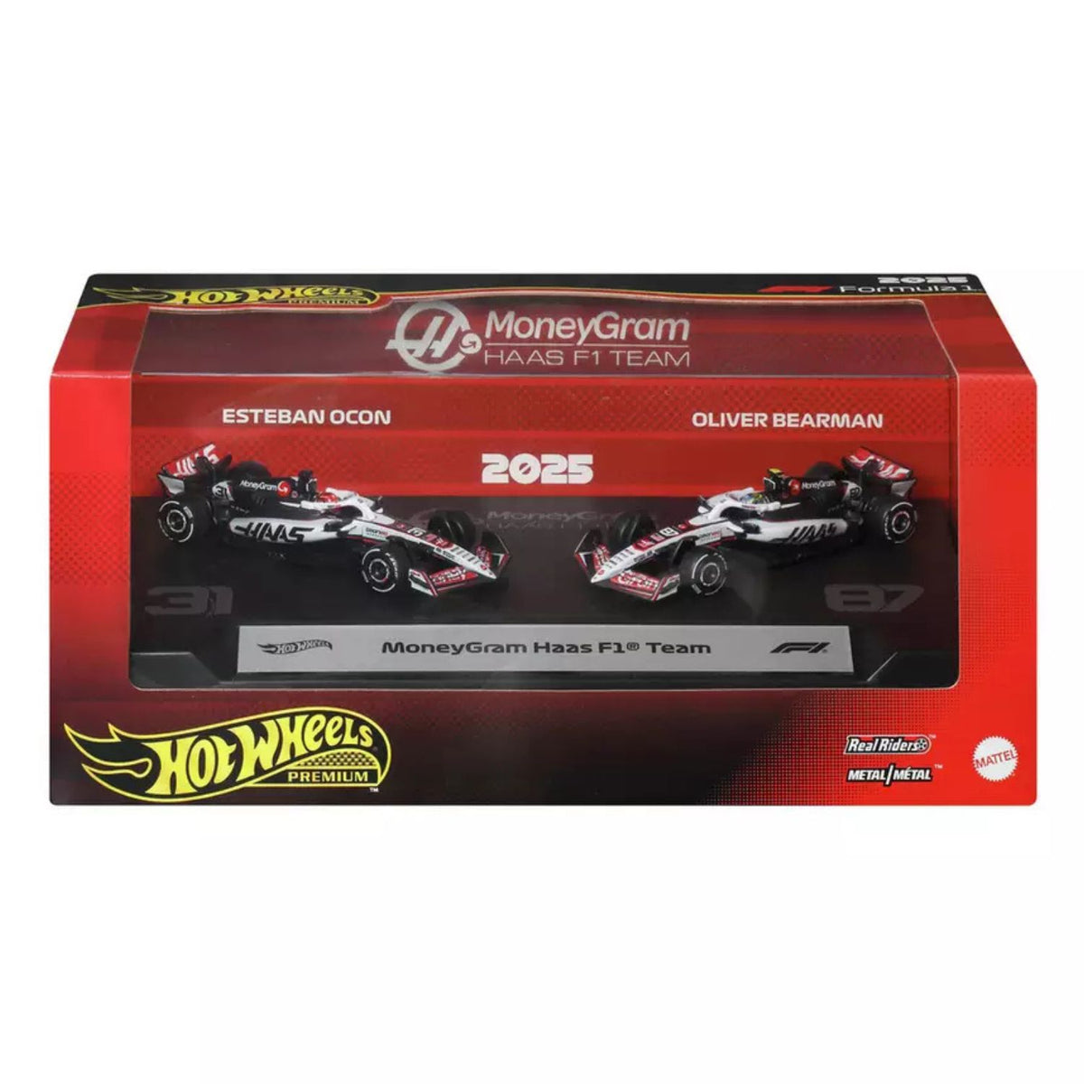 Toys at Foys - Hot Wheels Premium MoneyGram Haas Formula One 