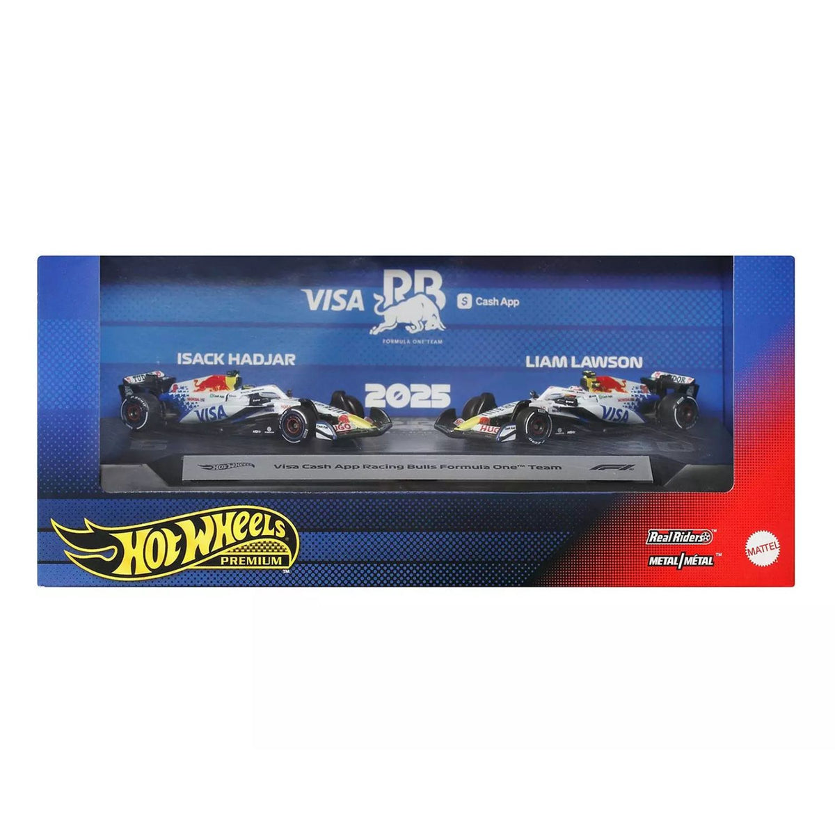 Toys at Foys -  Hot Wheels Premium VCARB Racing Bulls Formula One Team 2-Pack 