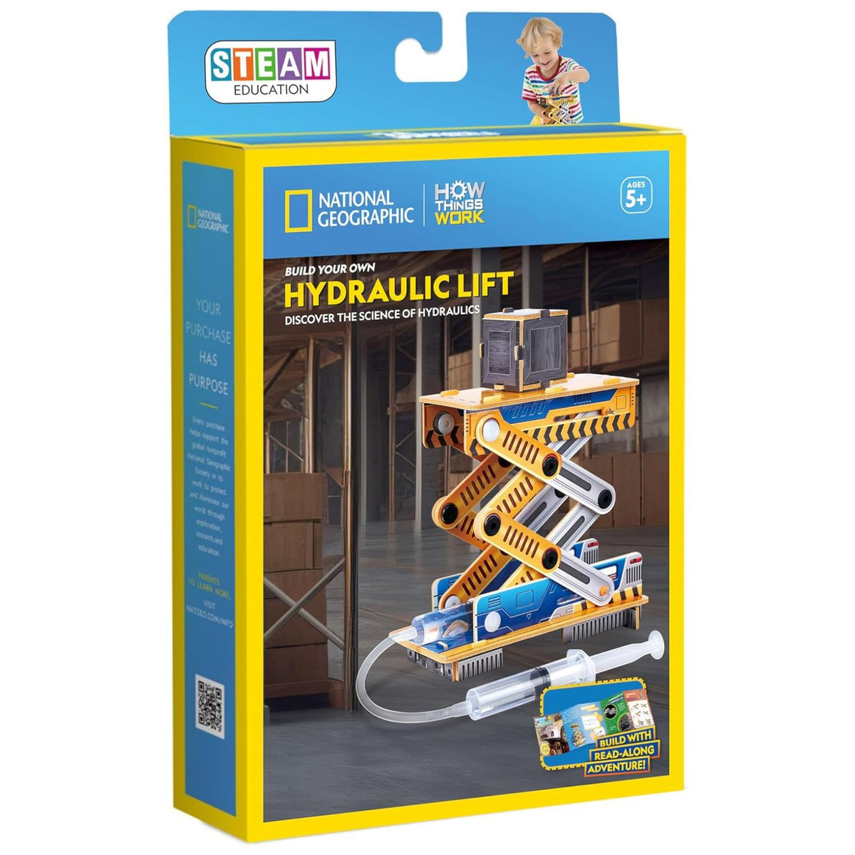 Toys at Foys - How Things Work Build & Play Kit – Hydraulic Lift 