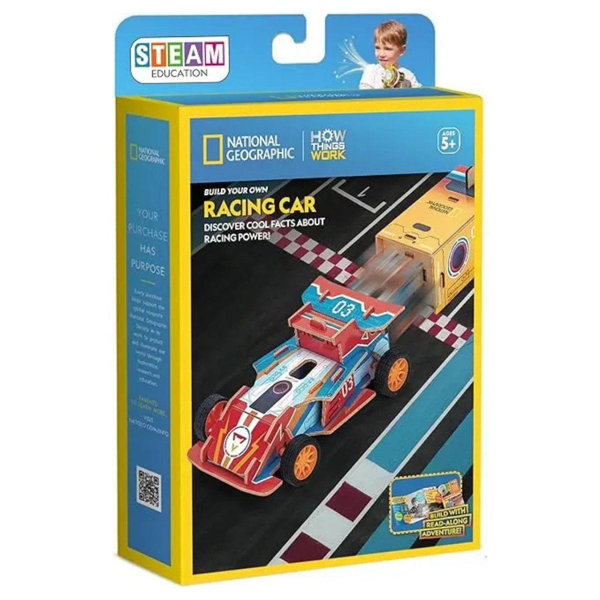 Toys at Foys - How Things Work Build & Play Kit – Racing Car