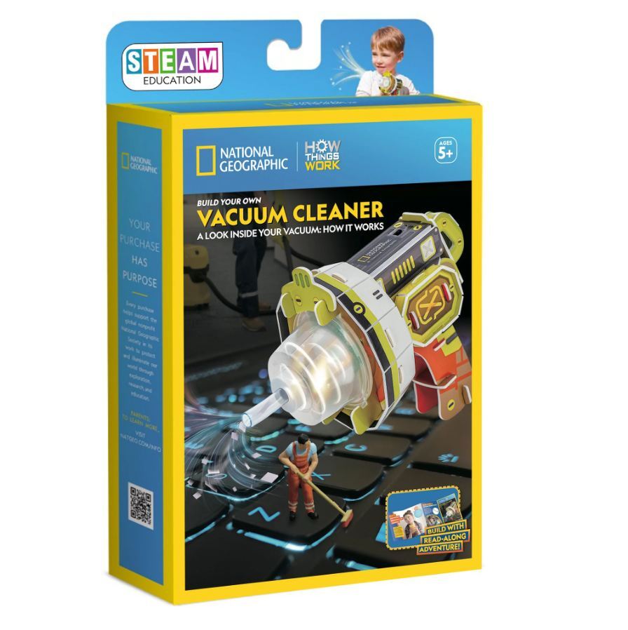 Toys at Foys - How Things Work Build & Play Kit – Vacuum Cleaner