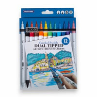 Toys at Foys - ICON Dual Tipped Art Markers Pack of 12