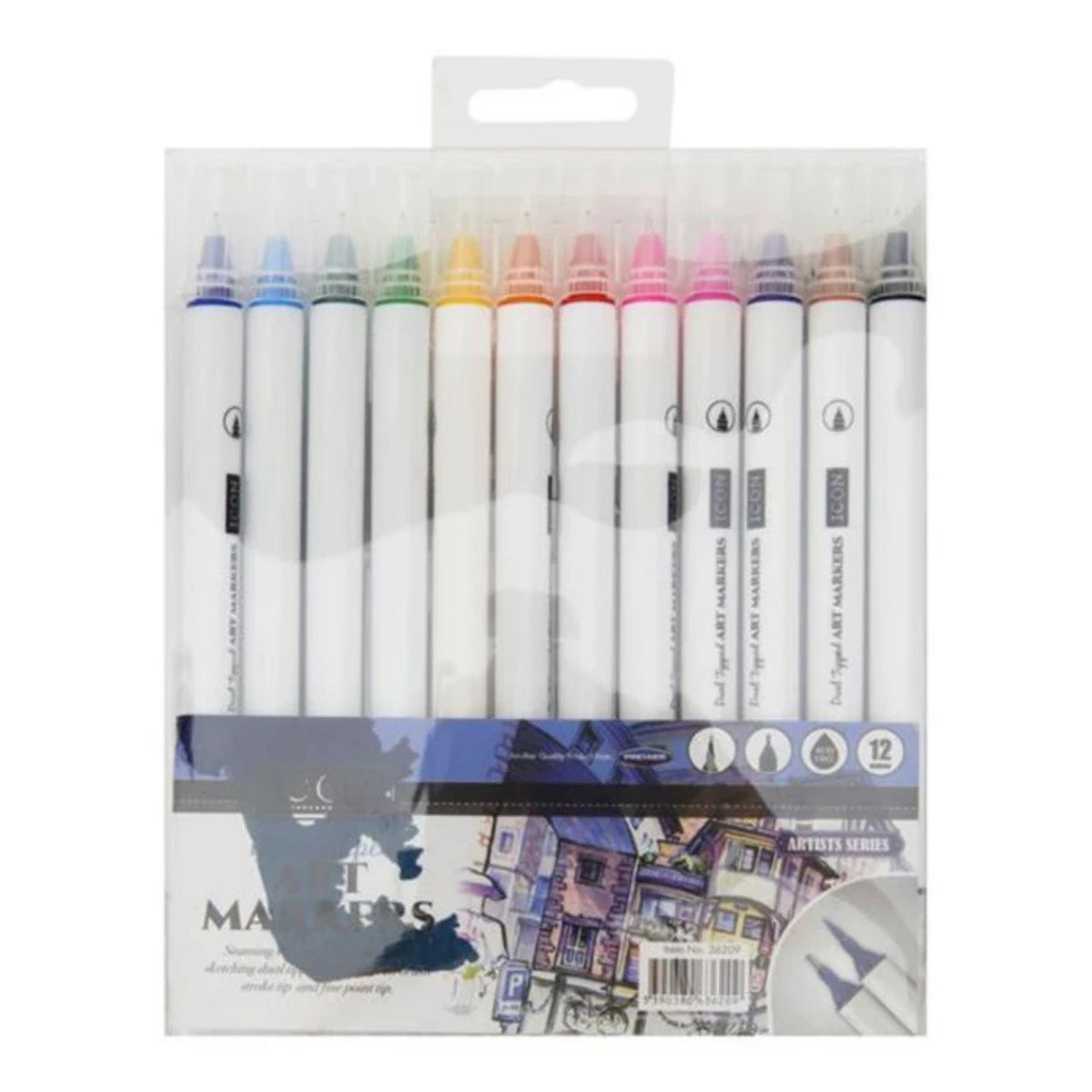 Toys at Foys - ICON Dual Tipped Art Markers Pack of 12