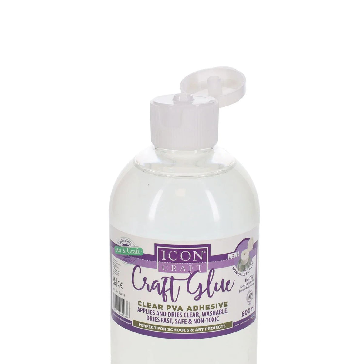Toys at Foys - Icon Craft 500ml Clear PVA Craft Glue