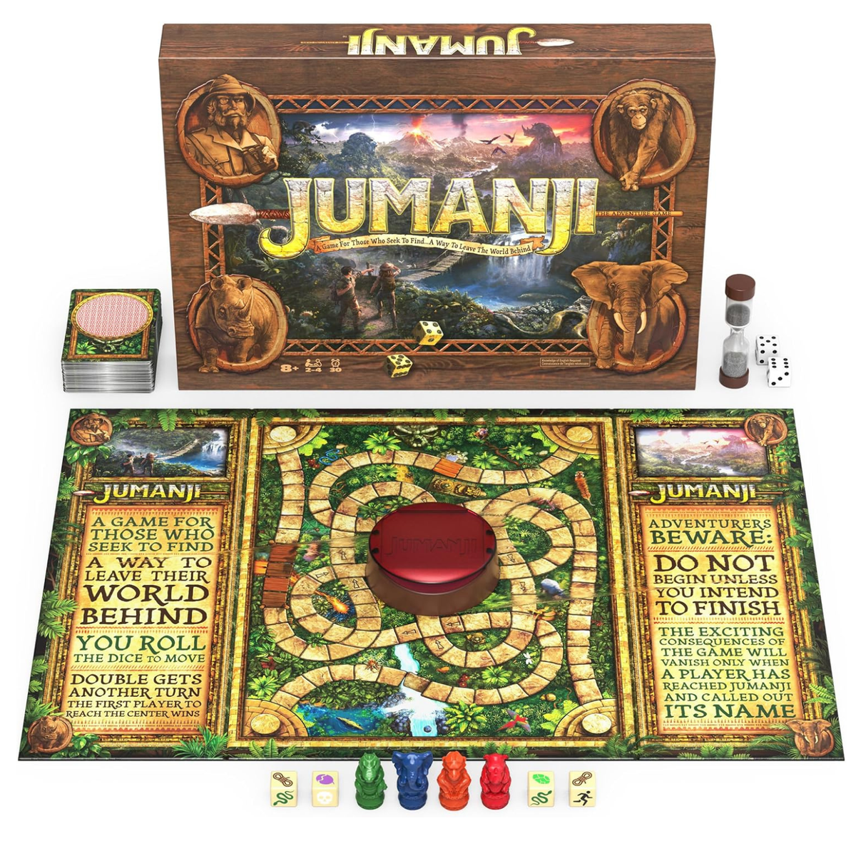 packaging and contents of game