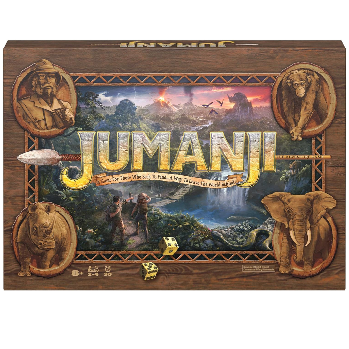 Toys at Foys - Jumanji 30th Anniversary Edition Board Game- box