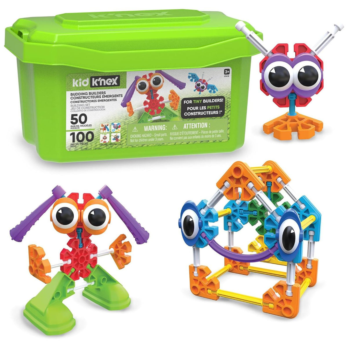 Toys at Foys - K'NEX Budding Builders Building Set 100 Pieces