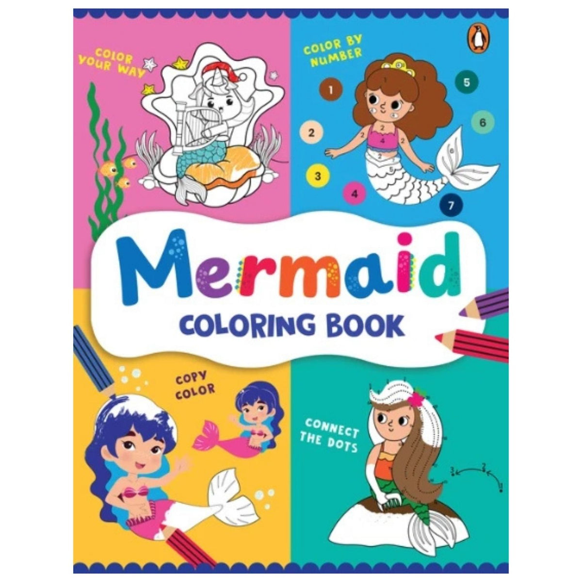 Toys at Foys - Kids Colouring Book Mermaid