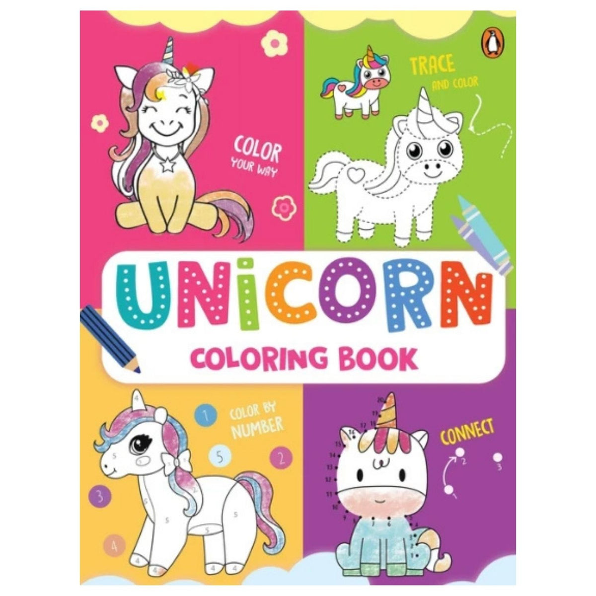 Toys at Foys - Kids Colouring Book Unicorn
