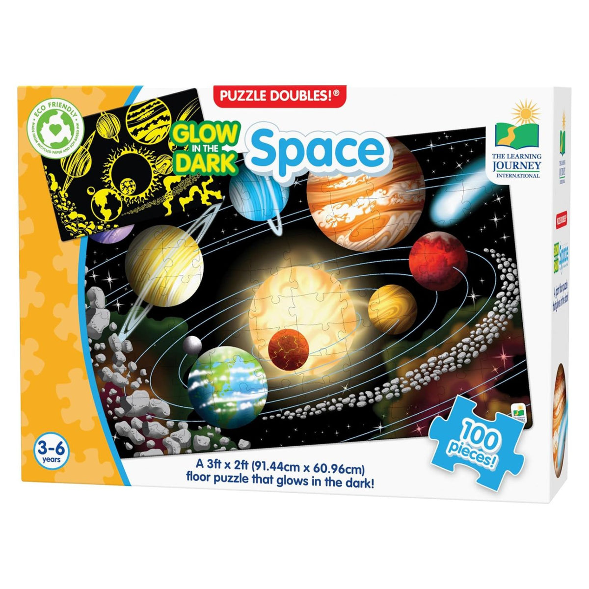 Toys at Foys - Learning Journey Puzzle Doubles Glow In The Dark 