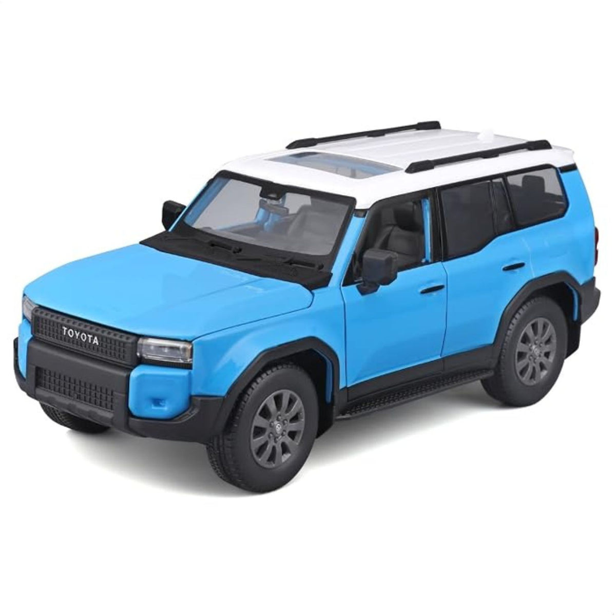 Toys at Foys - Maisto Toyota Land Cruiser Light Blue