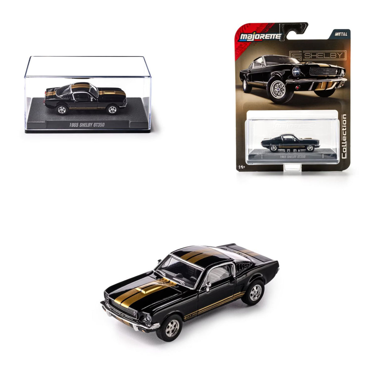 Toys at Foys - Majorette Collection 1965 Ford Shelby GT350 contents an packaging