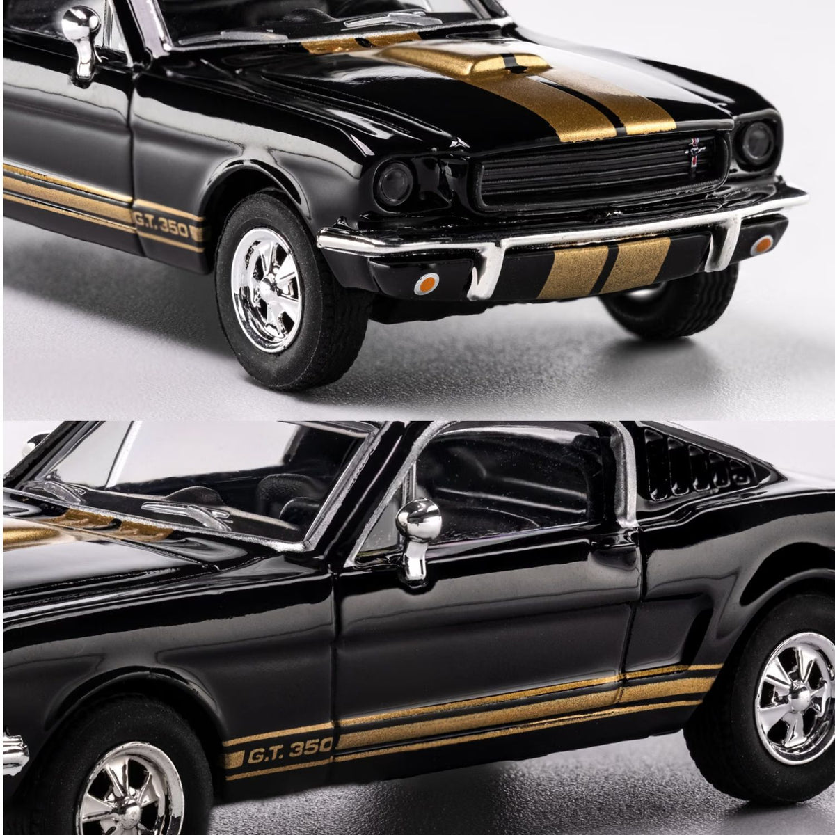 Toys at Foys - Majorette Collection 1965 Ford Shelby GT350 side angles