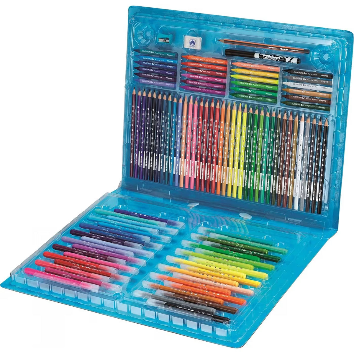 Toys at Foys - Maped Color Peps 100 Piece Colouring Set with Carry Case