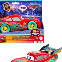 Toys at Foys - Mattel Disney and Pixar Cars Race to Celebrate Lightning McQueen with Lights & Sounds