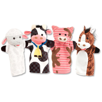 Toys at Foys - Melissa & Doug Farm Friends Hand Puppets Set