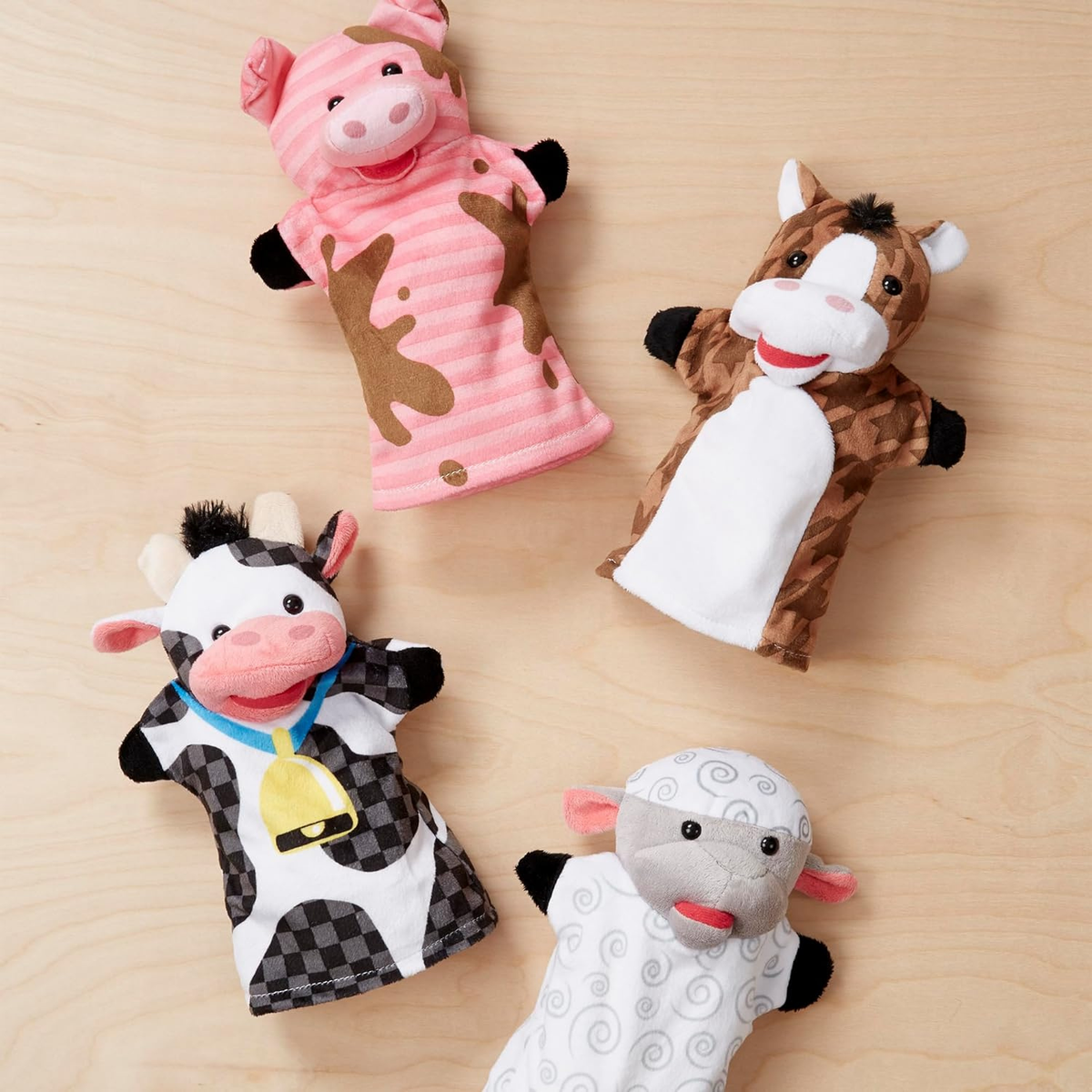 Toys at Foys - Melissa & Doug Farm Friends Hand Puppets Set