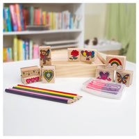 Toys at Foys - Melissa & Doug Friendship Wooden Dual-Colour Puzzle 