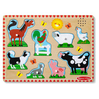 Toys at Foys - Melissa & Doug Zoo Animals Sound Puzzle