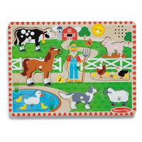 old mcdonald sound puzzle