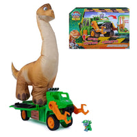 Toys at Foys - Paw Patrol Mega dino & vehicle contents and packaging