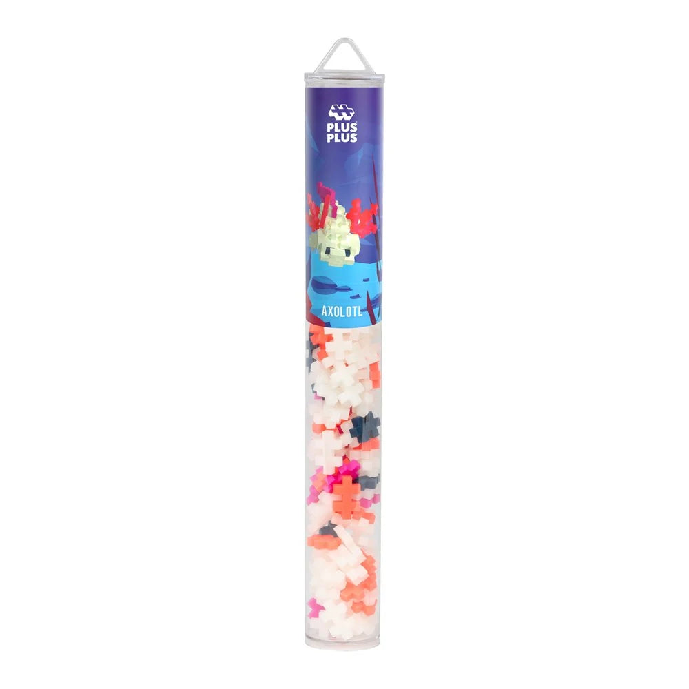 Toys at Foys - Plus-Plus Building Blocks Axoloti 100 Piece Tube