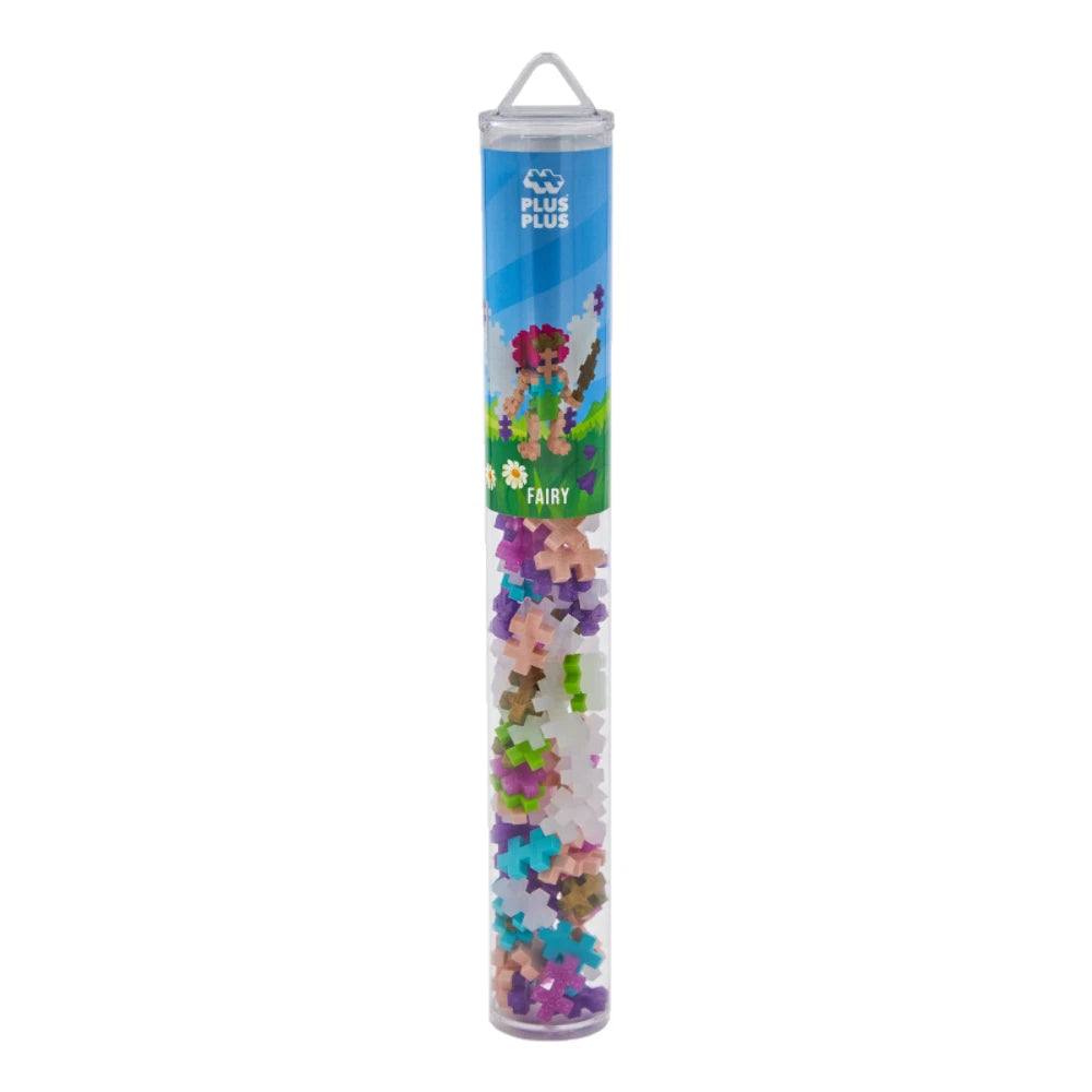 Toys at Foys - Plus-Plus Building Blocks Fairy 100 Piece Tube 
