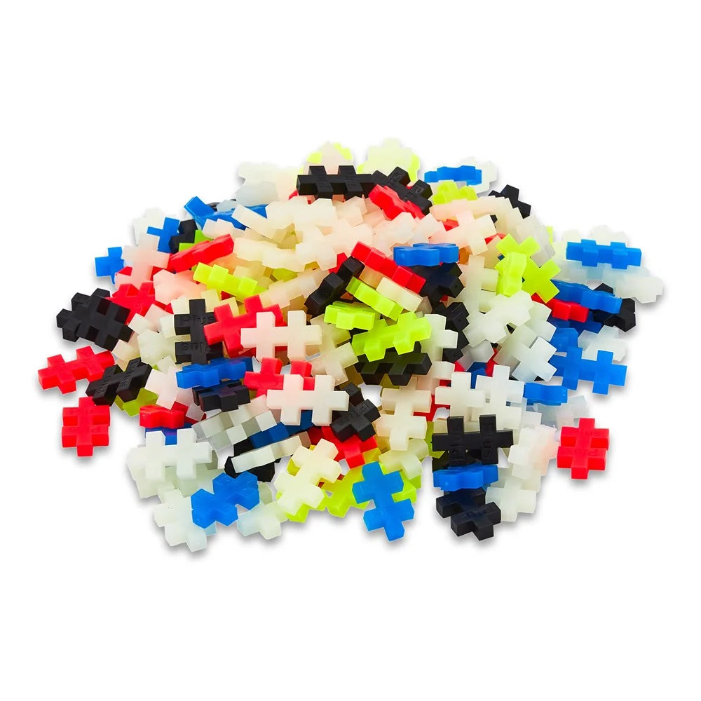 Toys at Foys - Plus-Plus Building Blocks Glow 240 Piece Tube