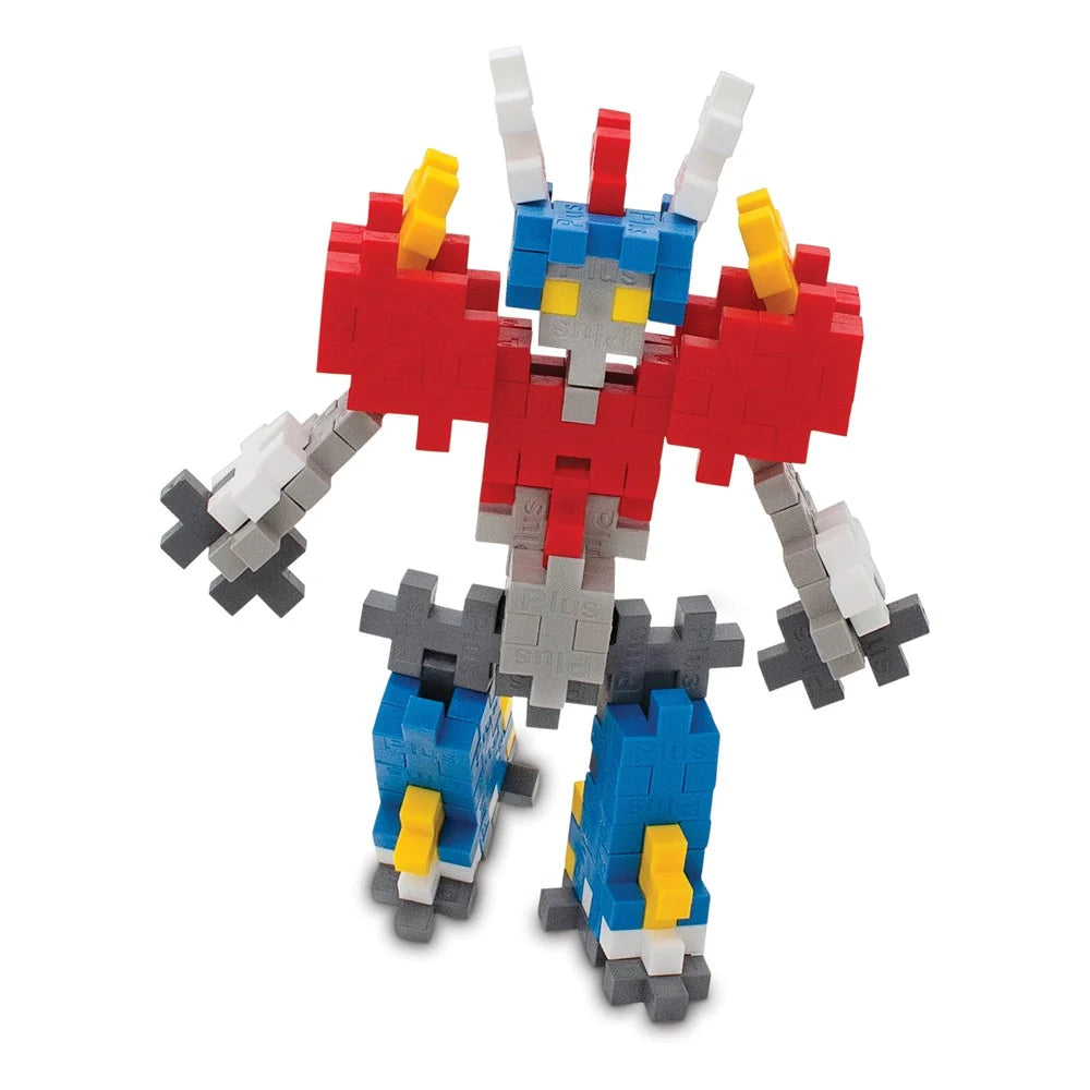 Toys at Foys - Plus-Plus Building Blocks Mecha Bot 100 Piece Tube 