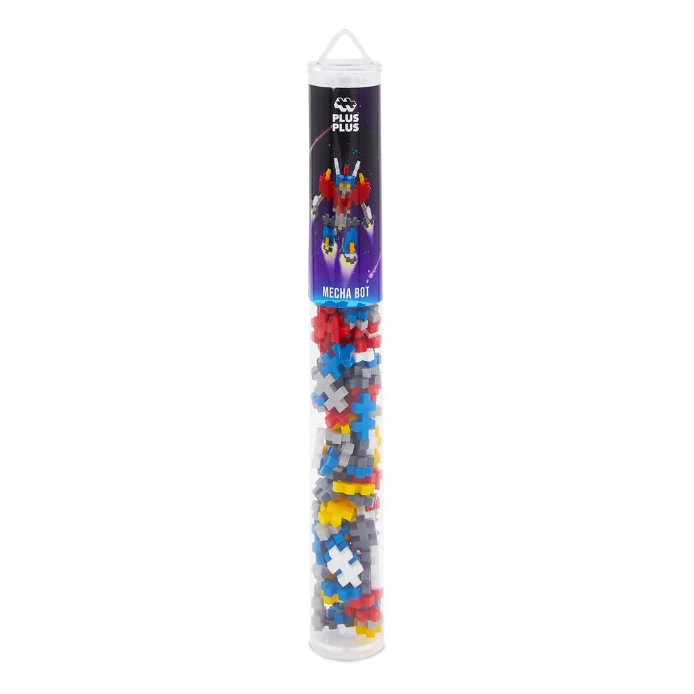 Toys at Foys - Plus-Plus Building Blocks Mecha Bot 100 Piece Tube 