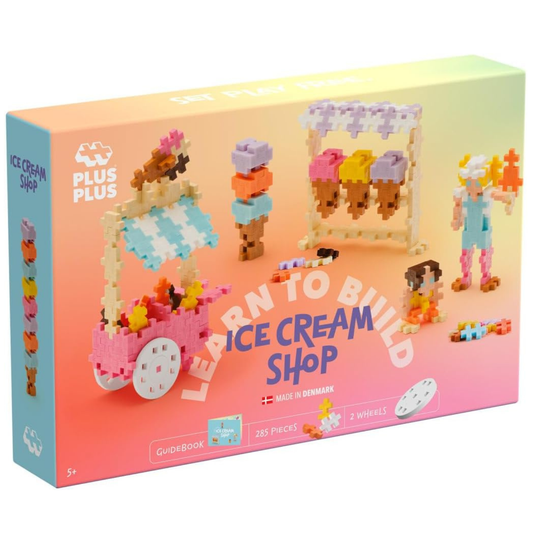 Toys at Foys - Plus-Plus Learn to Build Ice Cream Shop