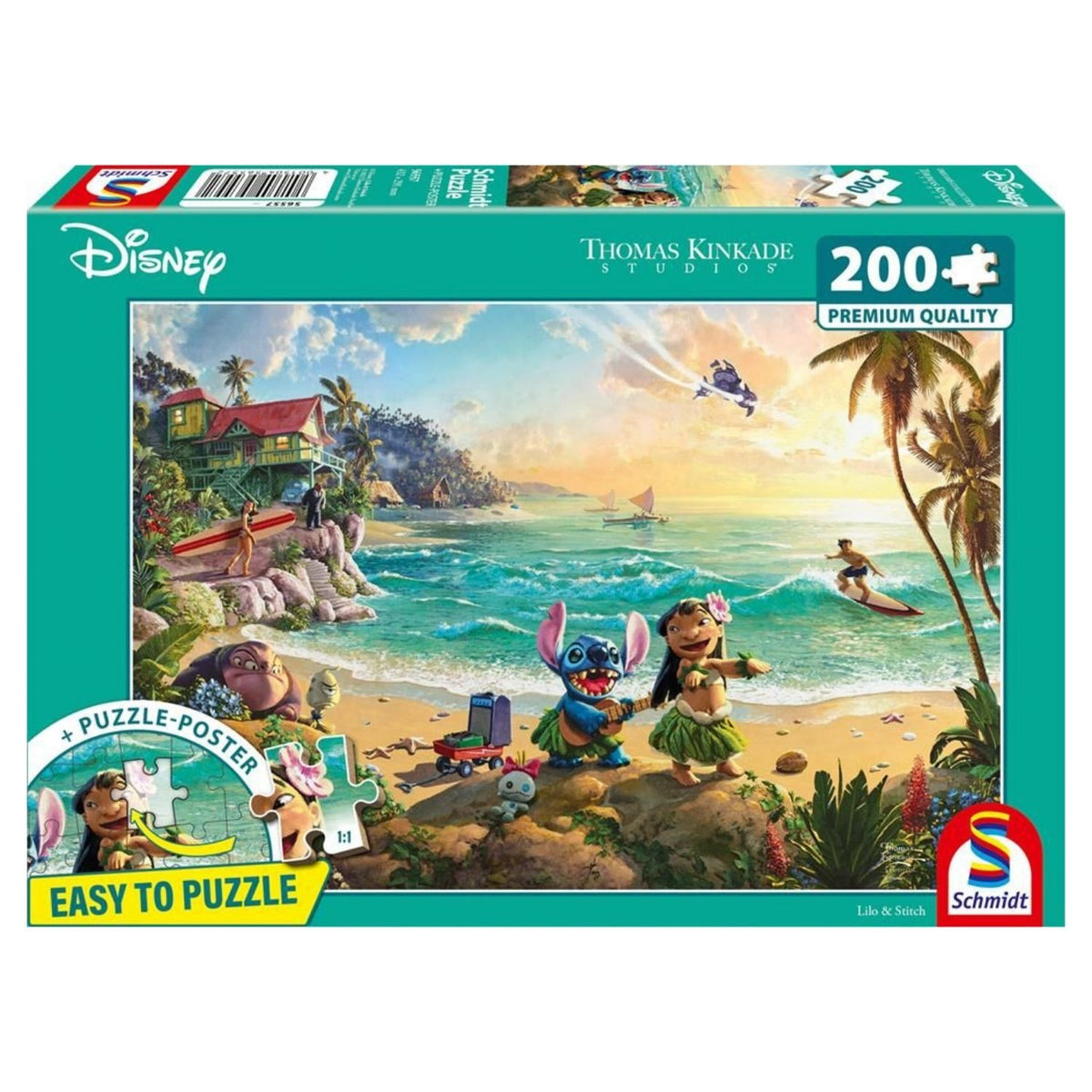 Toys at Foys - Schmidt Disney - Lilo & Stitch, 200 Piece