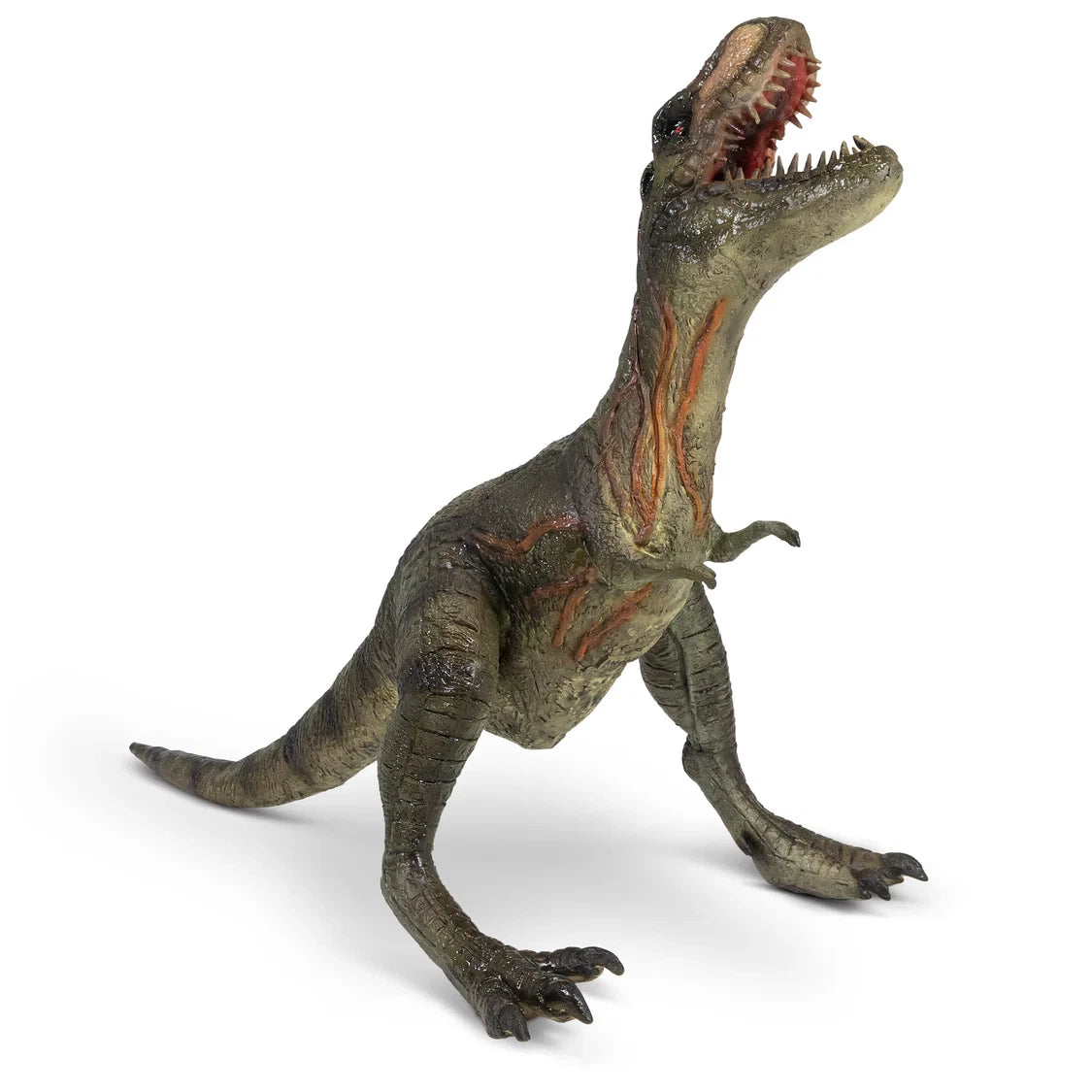 Tobar Large T-Rex Dinosaur Model in roaring pose with realistic detailing for imaginative play and display.