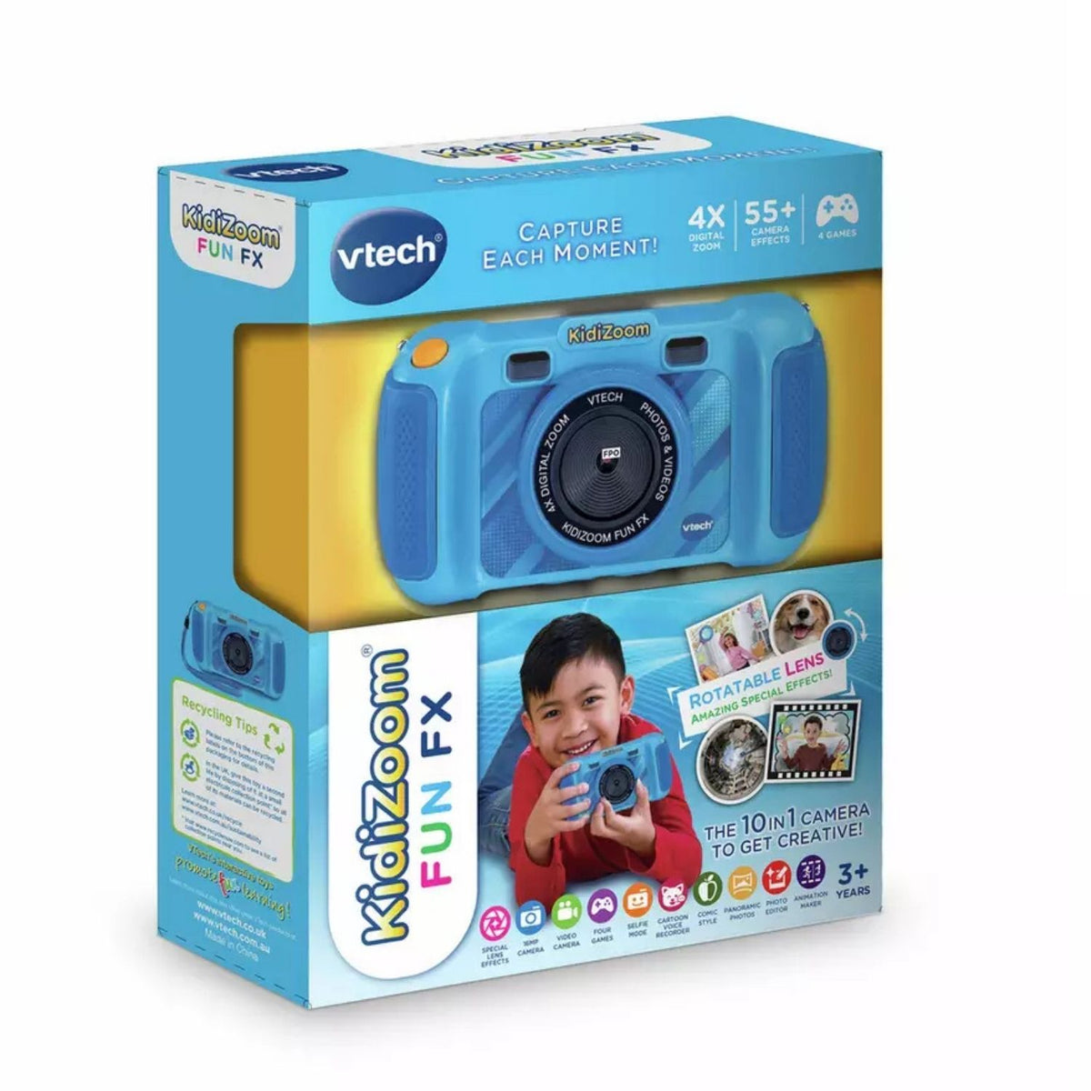 Toys at Foys - VTech Kidizoom Fun FX 10-in-1 Camera - Blue