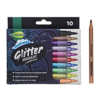 Toys at Foys - World of Colour 10 Pack Washable Glitter Markers