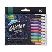Toys at Foys - World of Colour 10 Pack Washable Glitter Markers