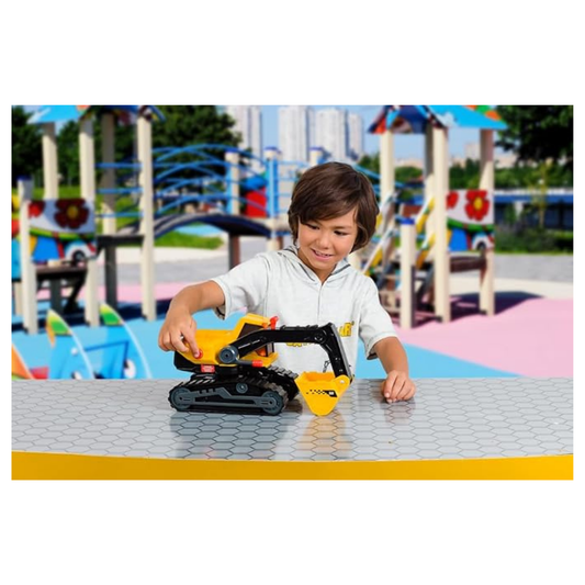 child playing with toy