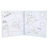 Toys at Foys - top model colouring book 