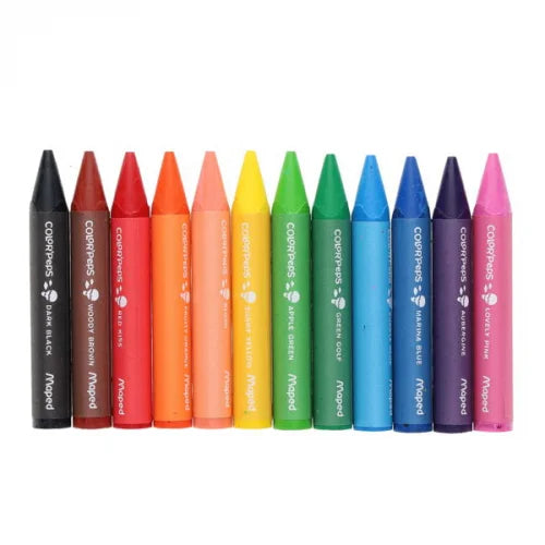 rainbow jumbo crayons 