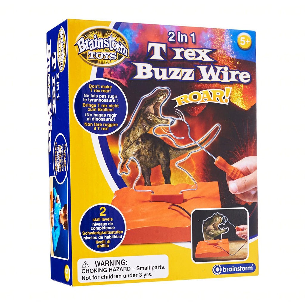 buzz wire t rex game 