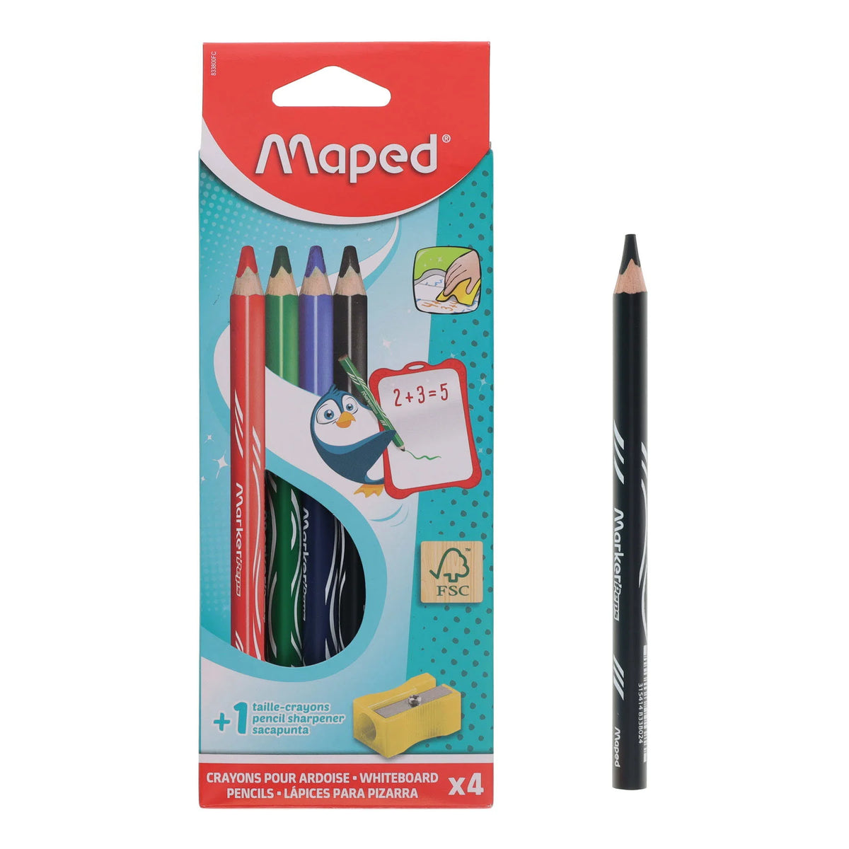 coloured pencils in packaging 