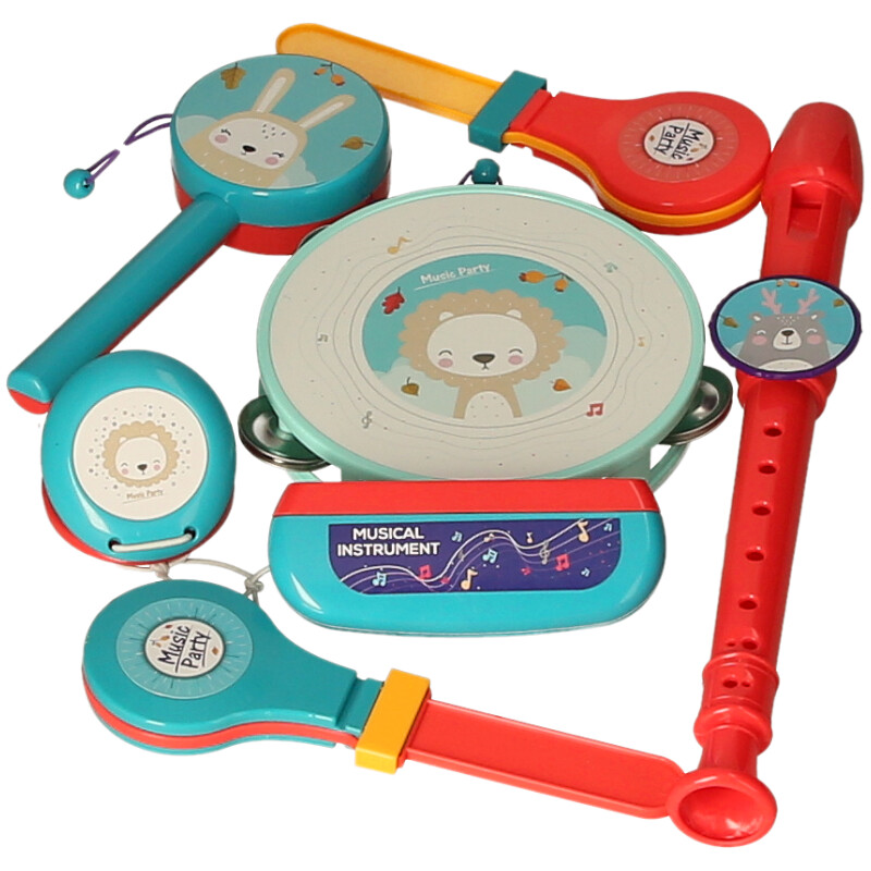 contents of 7 piece music set 