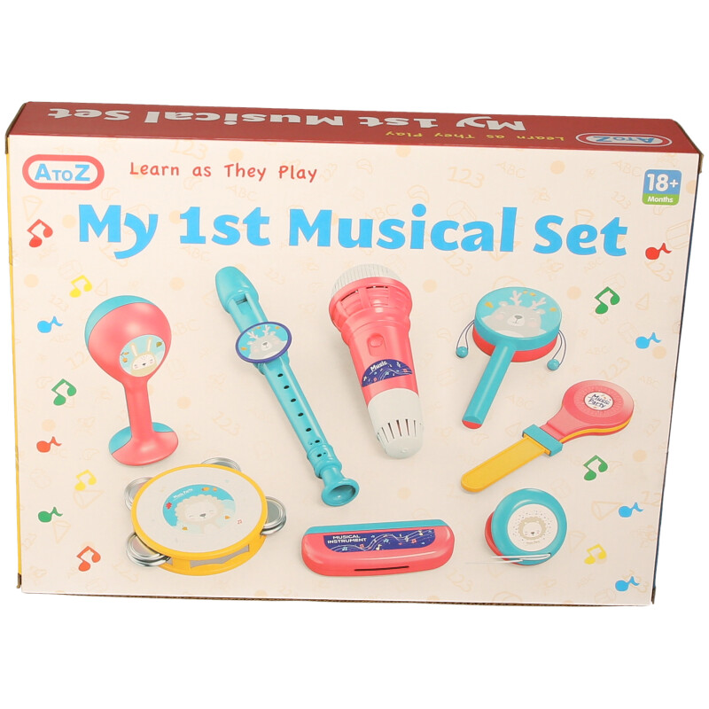 back of 7 piece music set 