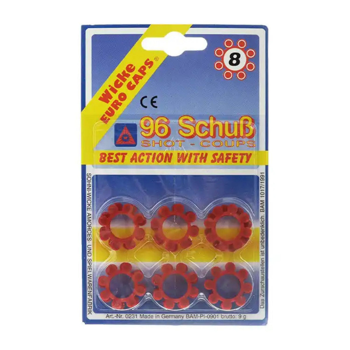 gonher 8 shot caps 