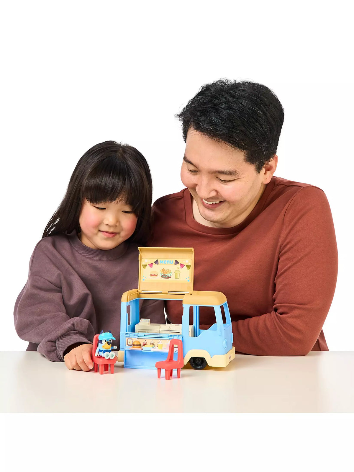 bluey food truck playset 