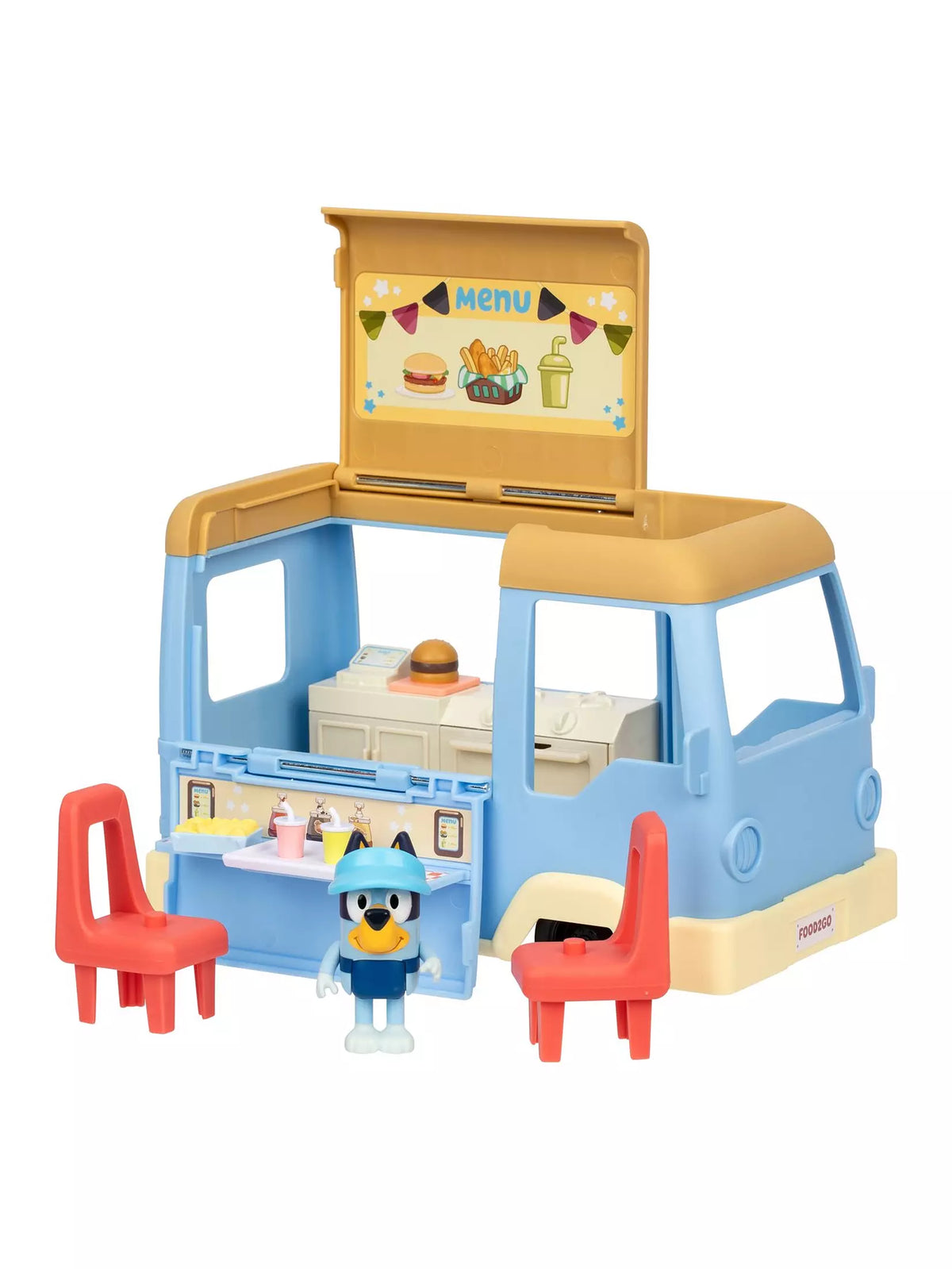 bluey food truck playset 