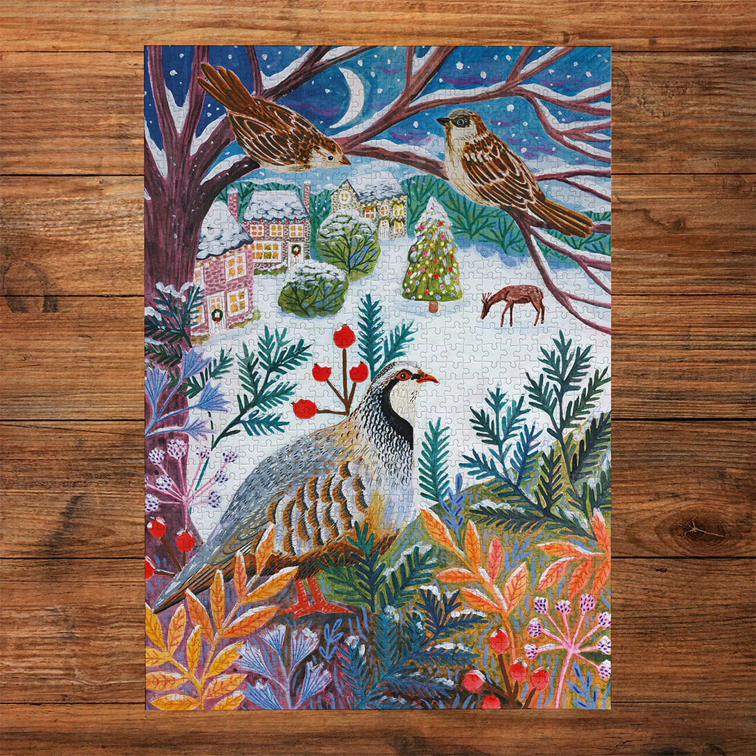 Frosty fauna jigsaw puzzle 