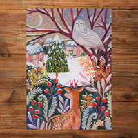 Frosty fauna jigsaw puzzle 
